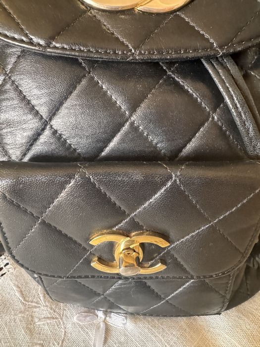 Rucsac vintage chanel din anii 90’