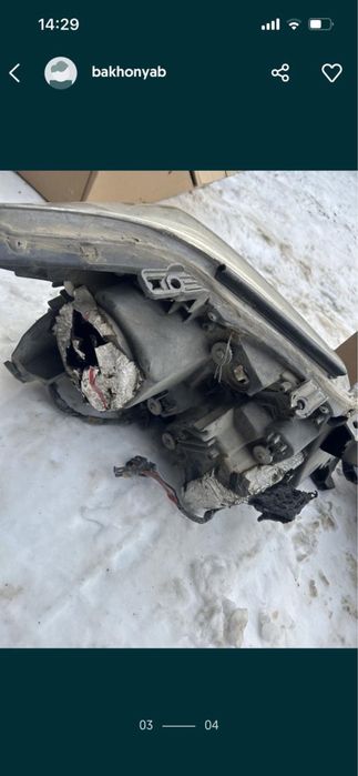 Фары от лексуса  570