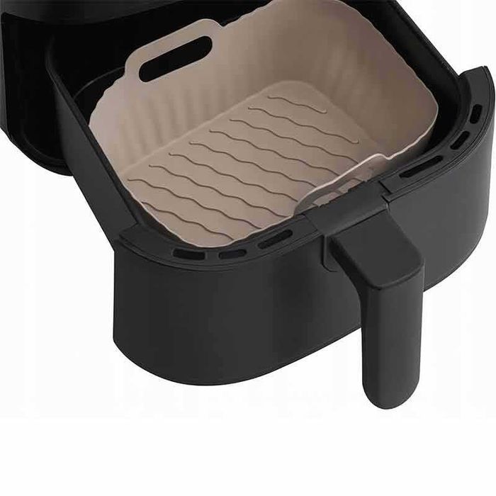 Силиконова форма за фритюрник / еърфрайър air fryer без мазнина