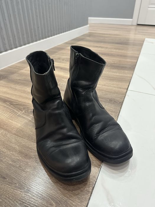 Сапоги зимний 40 рр Кожа