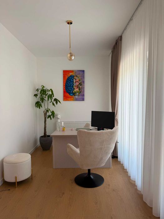 Închiriere spații/cabinete terapie si consultanță pentru Psihologi / Psihoterapeuți, Logopezi, Consultanți în Nutriție