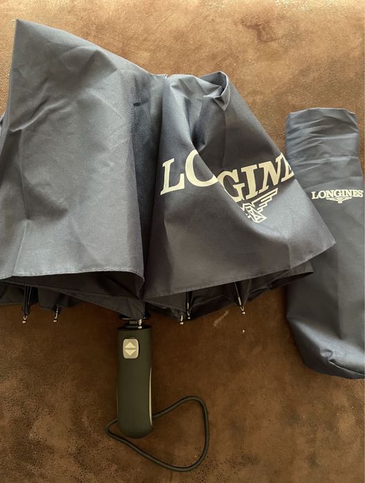Geanta pliabila si umbrela Longines navy blue