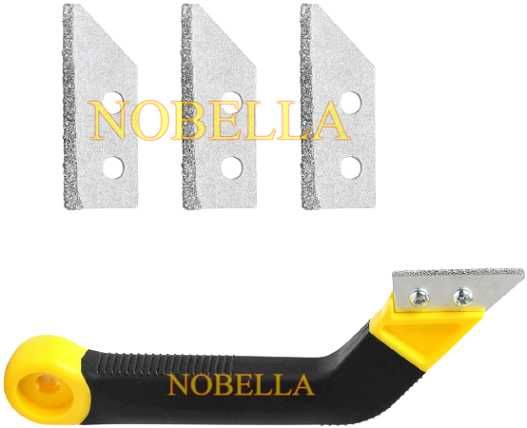 Нож  и инструменти за почистване на фуги с 2 остриета и на уплътнения