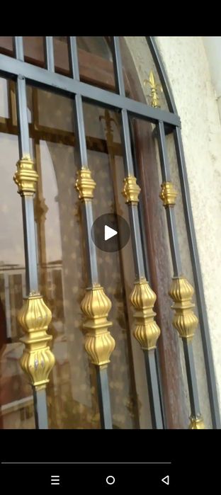 Решётки на окна для безопасности детей .Derazaga panjara. Перила, огра