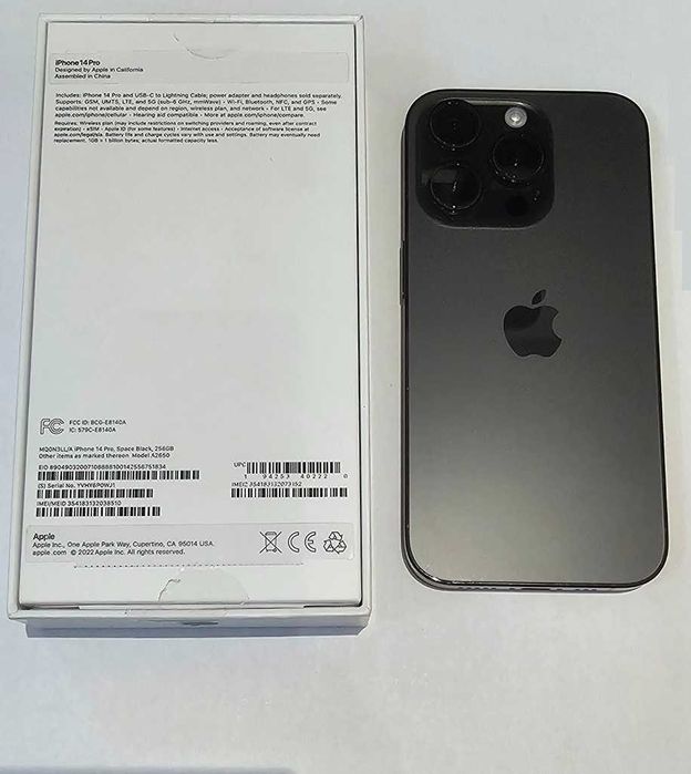 Vând iPhone 14PRO 256GB utilizat