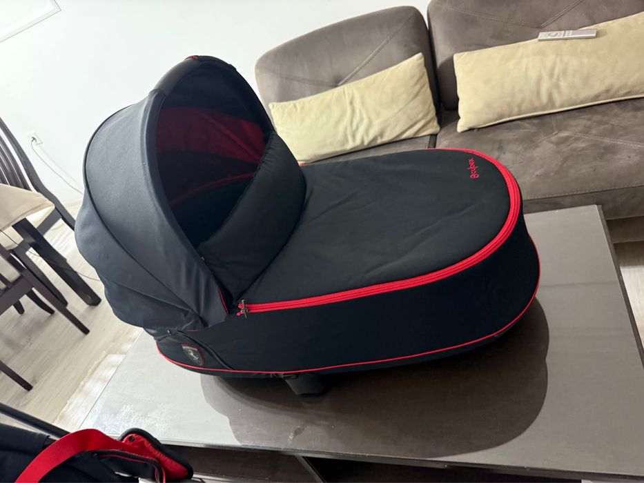 Бебешка и детска количка Cybex Priam Ferarri пълен комплект