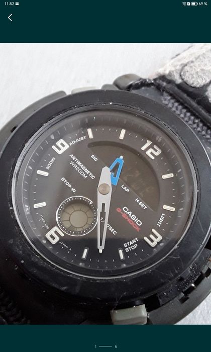 Casio G-shock aw 510, vintage de colecție, perfect funcțional