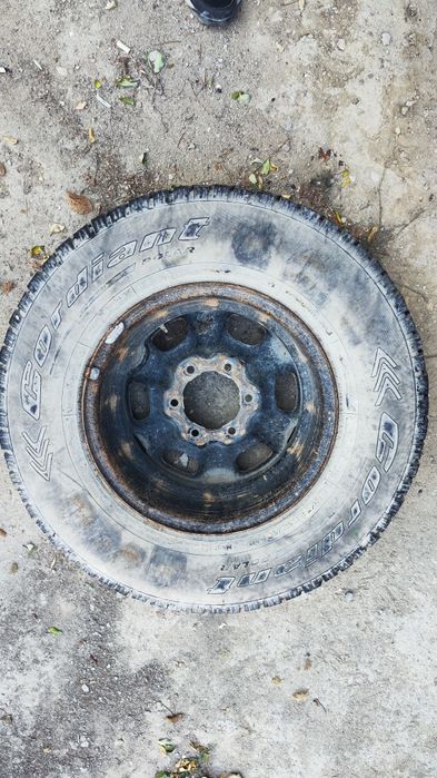 Запаска, диск, покрышка