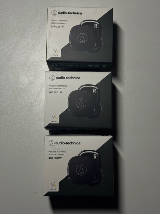 Casti audio-technica sigilate