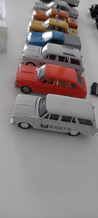 USSR, CCCP, СССР, 1:43 Moskvich, Chaika, Mercedes Lada ZIL 131