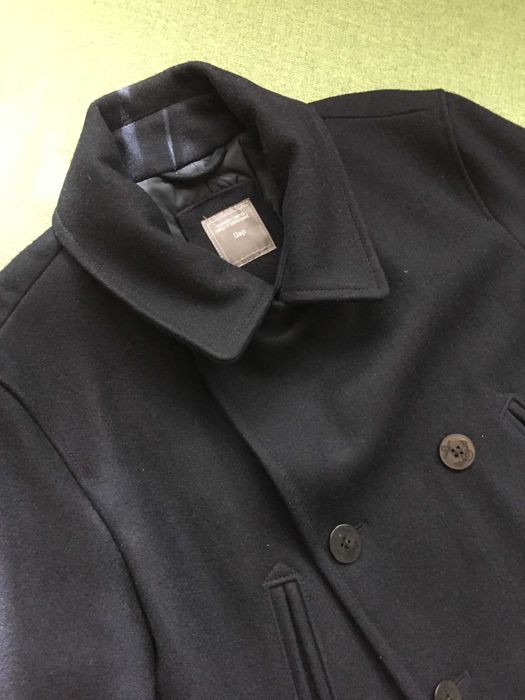 Шерстяной бушлат Gap