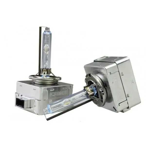 Set 2 becuri Xenon D1S White 35W, 6000K SuperVision UP +200%