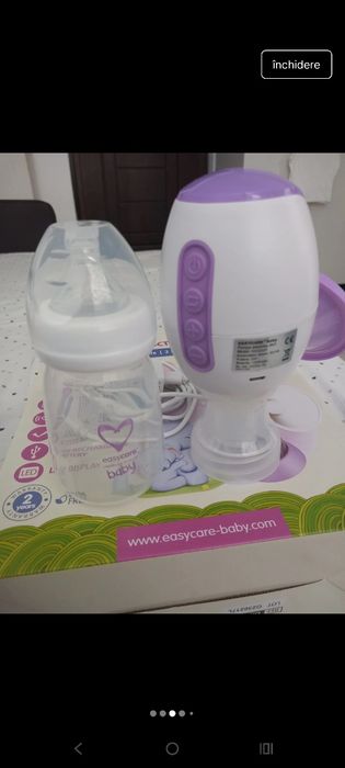 Pompă electrică de sân Easycare 2 în 1