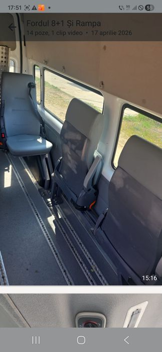 TRANSPORT PERSOANE - ÎNCHIRIEZ MINIBUS  8 PERSOANE  - Aeroport, pelerinaje, evenimente, firme, colete, inclusiv persoane cu dizabilități