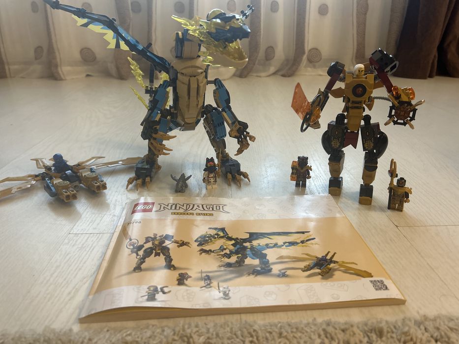 Lego Ninjago Elemental Dragon vs The Empress Mech 71796