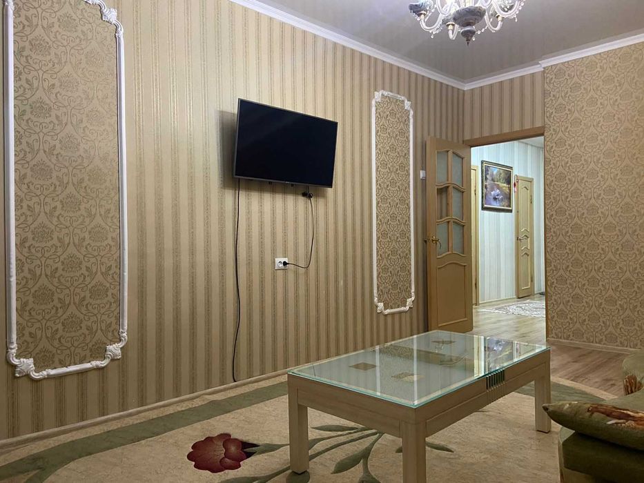 2 комн. кв. 28 мкр. WiFi , Smart TV