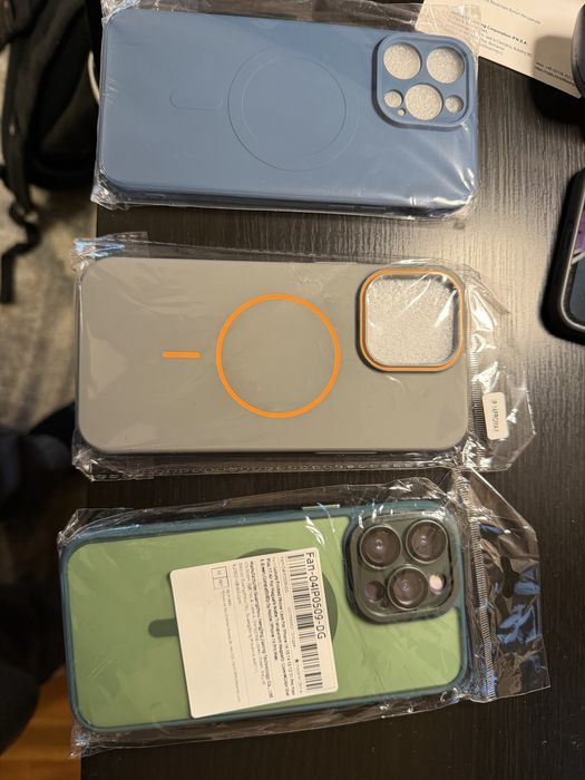 3 Huse Iphone 14 Pro Max Magsafe Sigilate