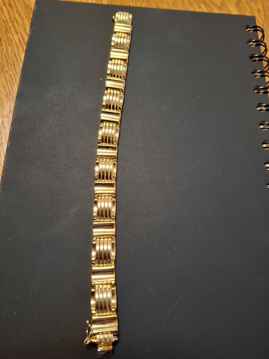 .продавам златна гривна УНИСЕКС.14к 32,50 гр