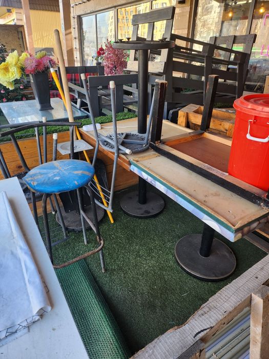 Продам столы со скамейками