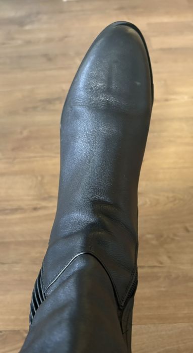Топли ботуши 40 номер, естествена кожа