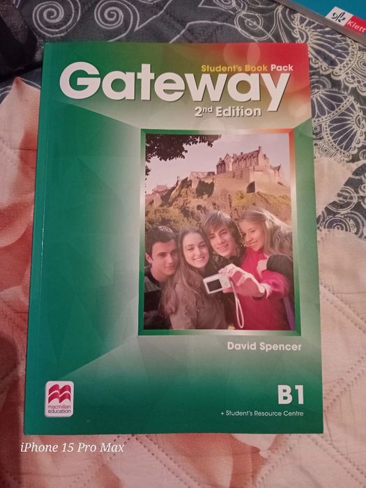 Учебник по англ.език"GATEWAY 2nd Edition"-B1 !ТОП ОФЕРТА!