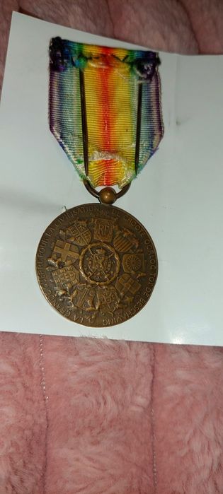 Medalia Victoria varianta Belgiana WWI