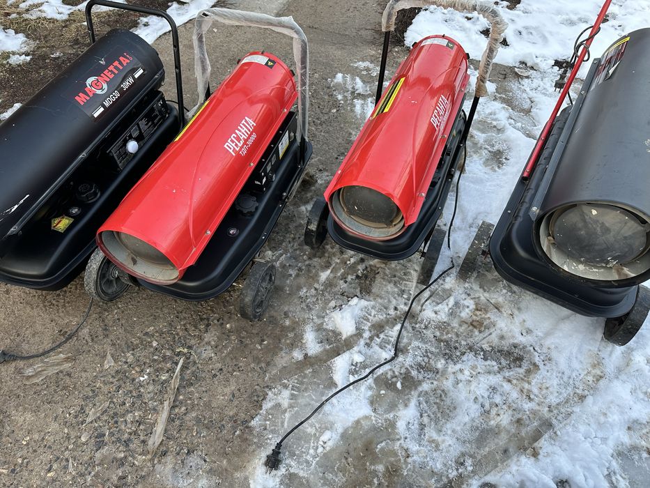 Дизельный пушка 30кв 4 шт