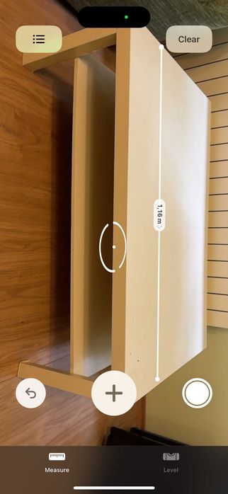 Бяла холна маса с рафт – 116 × 78 см