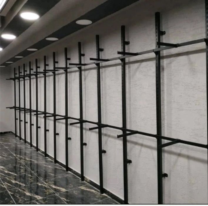 Magazin uchun stellaj va mebel