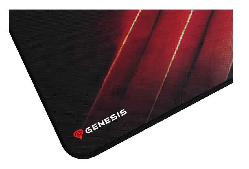 Mouse pad Genesis Carbon 500 Maxi Flash G2, Black-Red