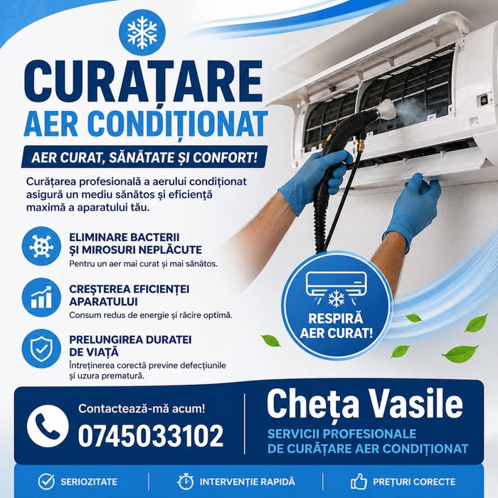 Igienizare Profesionala Aer Conditionat