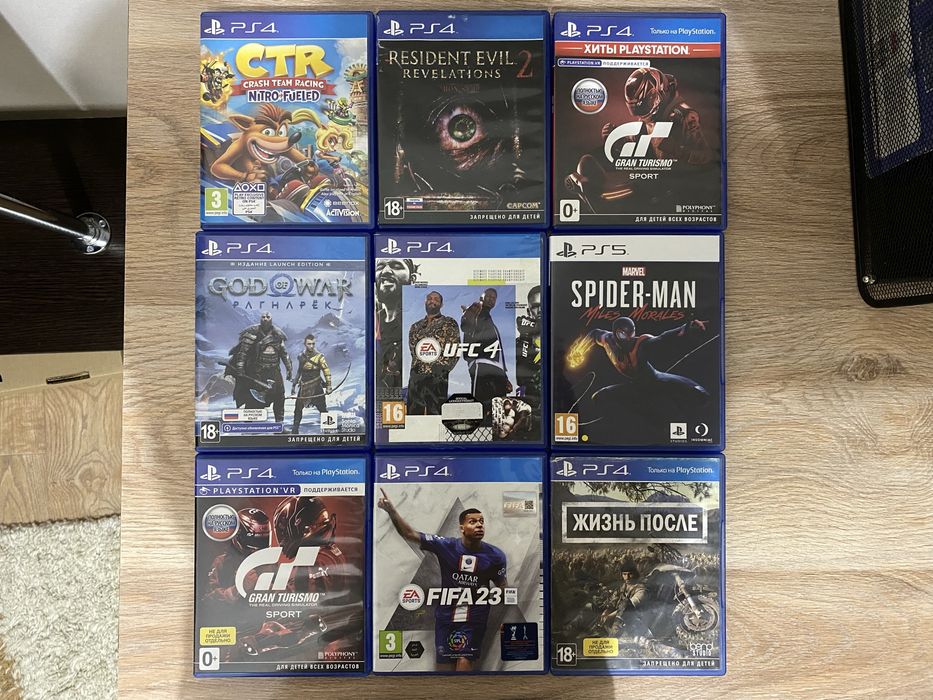 СРОЧНО! Диски на пс4 пс5 Год оф вар рагнарок юфс 4 ps4 ps5