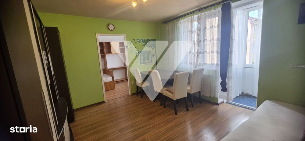 Apartament 2 camere mobilat cu balcon , zona Hipodrom, Sibiu — fotografia 1