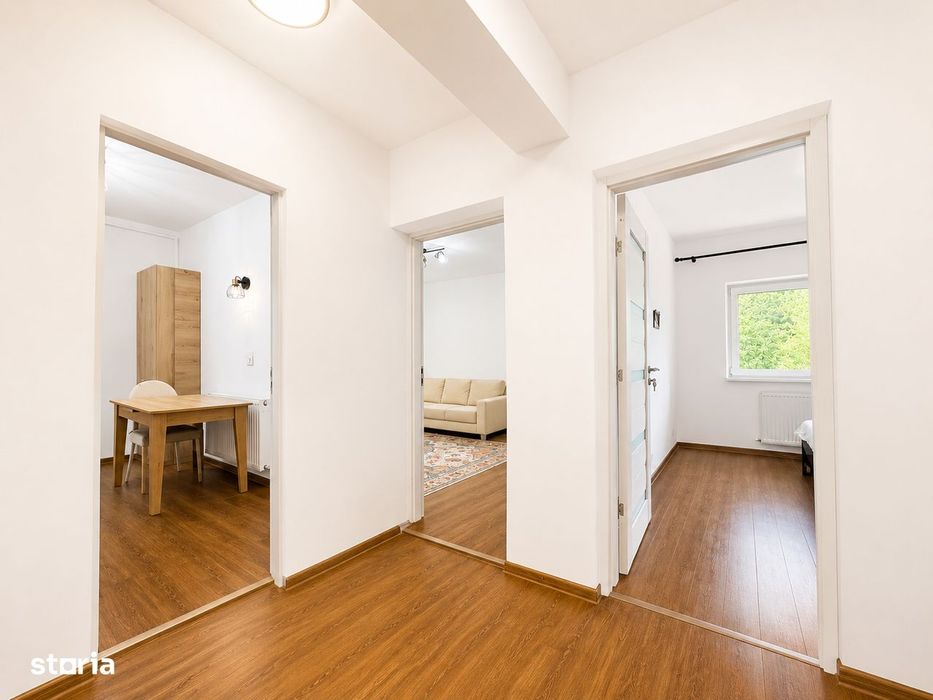 Racadau - Ap 2 camere, decomandat, renovat, priveliste superba!