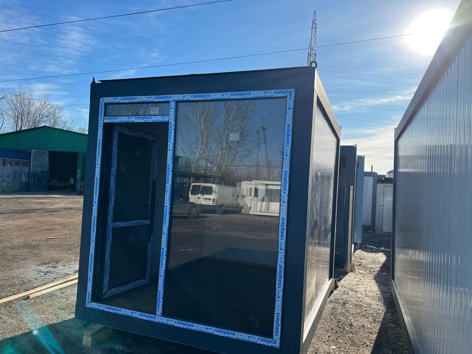 Vand Container vitrina, Container birou Containere vitrate, standard