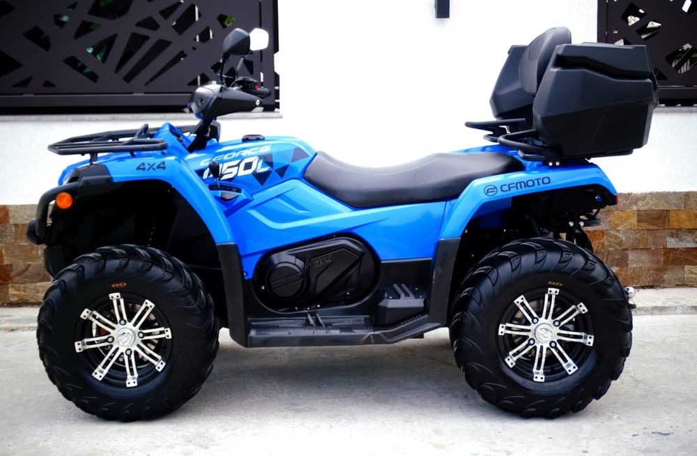 ATV ‼️CF MOTO‼️450 L ‼️2020‼️4X4‼️NR NEGRU‼️1300KM