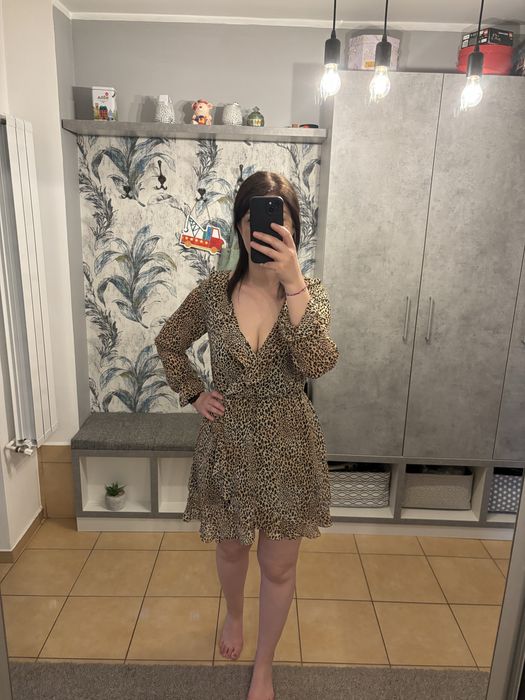 Rochie animal print H&M