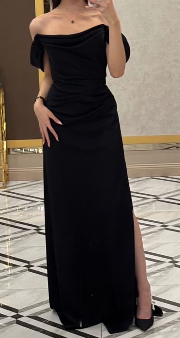 черное платье “Malli”