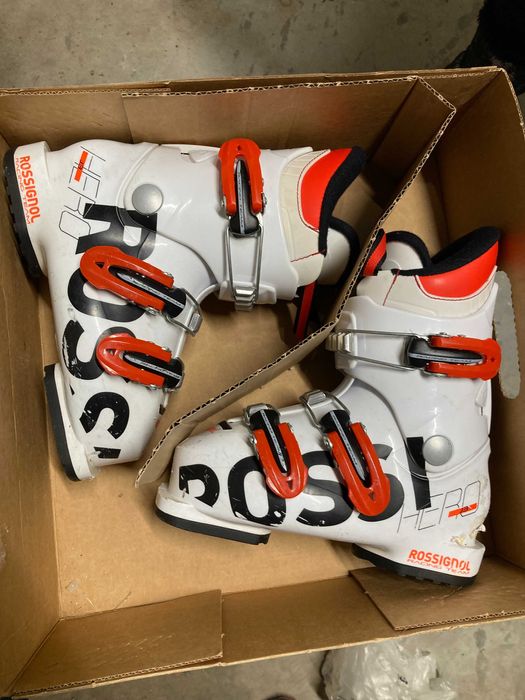 детски ски обувки Rossignol Hero J3 White - 18.5