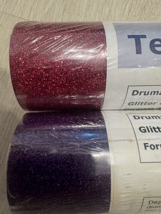 Folie termotransfer glitter tricouri pentru cricut cameo