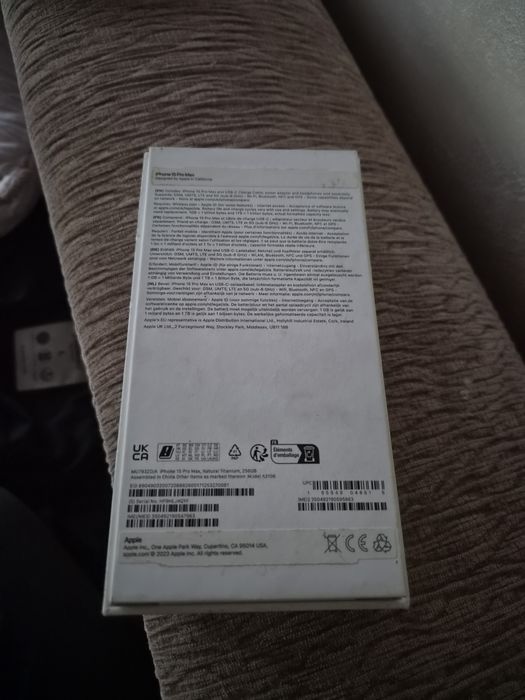 Iphone 15 pro max 100%capacity