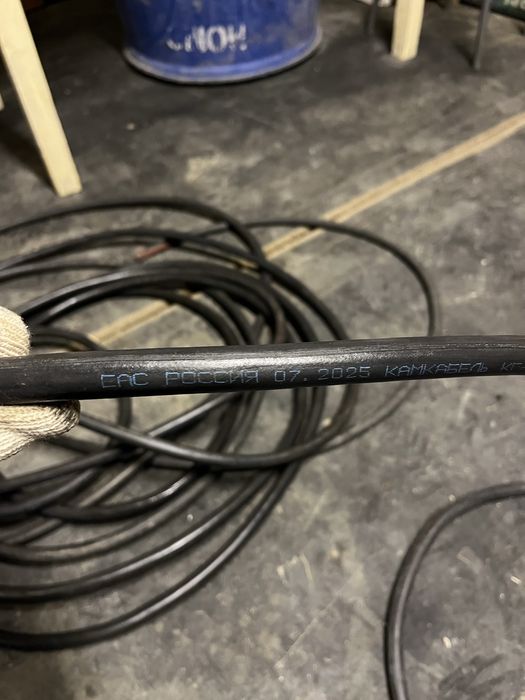 Кабель медный, 4 х жильный