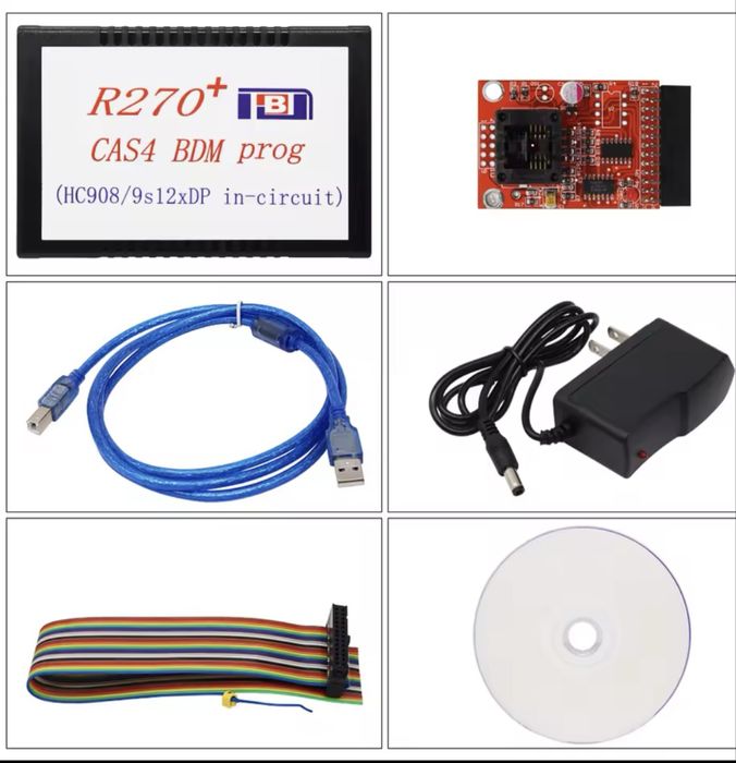 R270+ Programmer BMW Mercedes VW MINI Land Rover EEPROM MCU CAS EZS