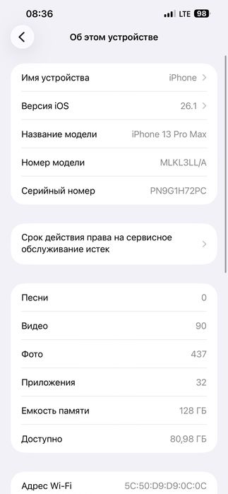 iPhone 13pro max LL/A