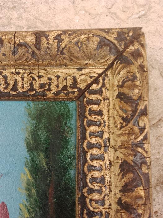 Tablou vechi găsit în pod