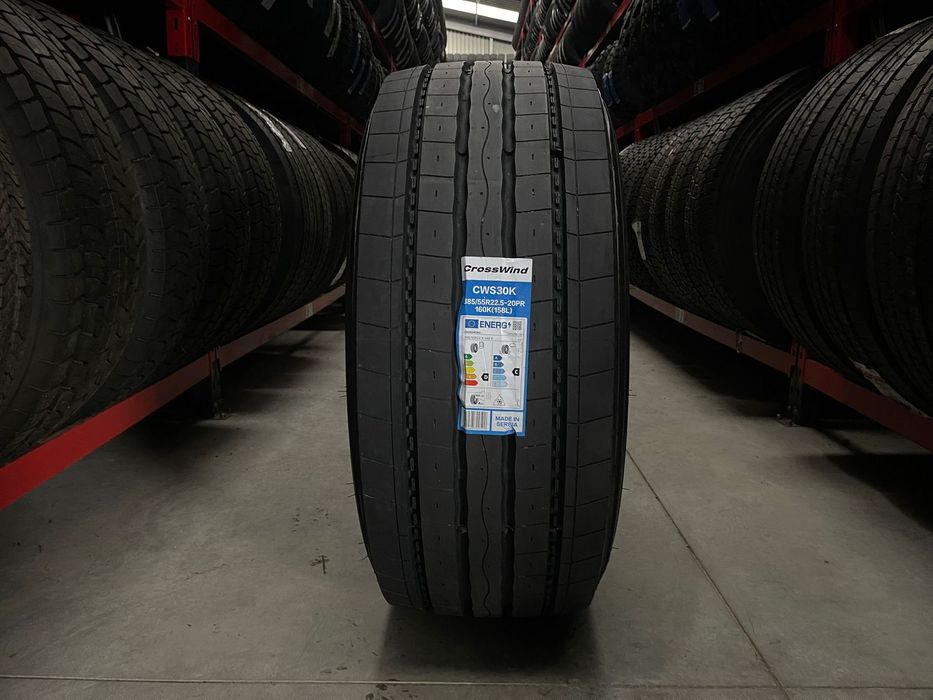 Anvelopa NOUA 385/55R22.5 Crosswind CWS30K, M+S*, Regional, Directie, 160K C/C/73dB
