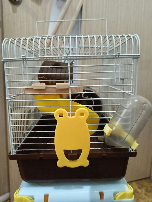 2 Клетки для хомяков (отдельно)