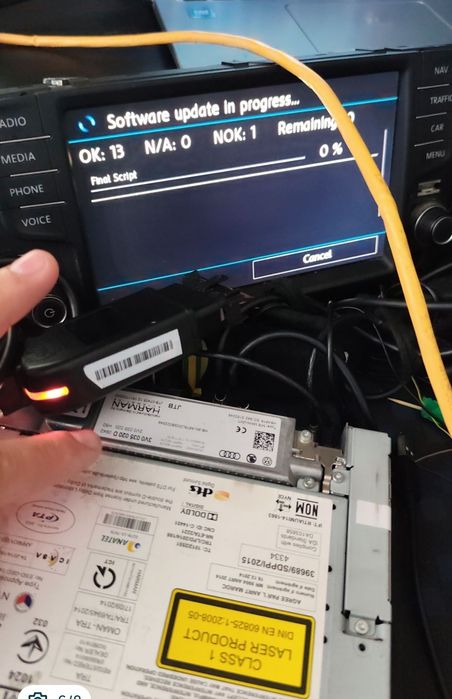Card SD cu Activare App-Connect / Smartlink/Fullink Apple CarPlay / Android Auto / MirrorLink
MIB2, MIB2 Entry (MEN2), MIB2.5, MIB3