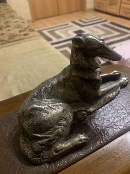 Таз гончая  ,литье латунь  1982 года оригинал .символ доблести . Был п