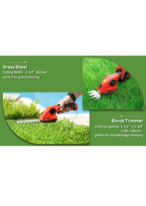 Masina de tuns gard viu, tuns manual, Shall, 7,2 V,foarfeca bonus!